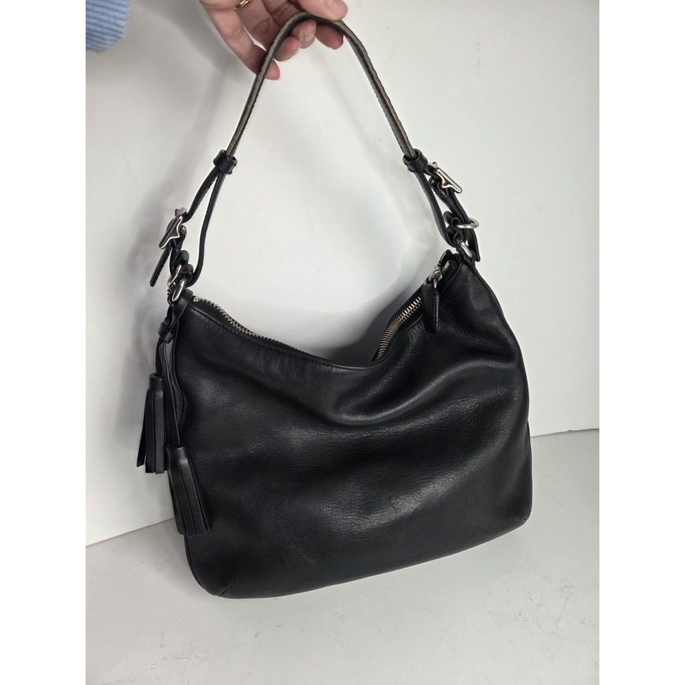 Coach Legacy Courtenay Hobo Black Leather‎ Purse Shoulder Bag 22381 - Picture 6 of 13